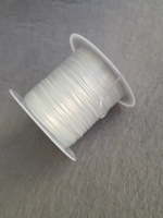 Силиконовая резинка. 10 м. белый