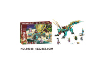 Конструктор 60038 Ninjago, Дракон з джунглів 530 деталей фігурок героїв