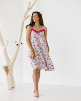 Батальна сорочка на бретельках 2XL, 3XL, 4XL, 5XL