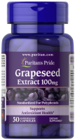 Puritan's Pride Grapeseed Extract 100 mg 50 капс