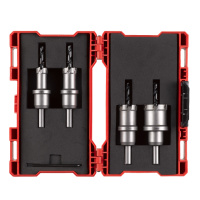 Набір коронок Holesaw TCT MILWAUKEE, для сталі/нержавіючої сталі (діаметри 16,20,25,32мм) (4шт), палстиковий кейс
