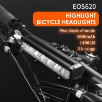 Велофара мощная EOS620-6LED, 1400LM