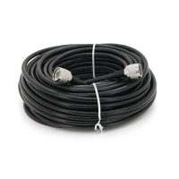 Высокочастотный патчкорд 20 метров, N Type Male (папа,штекер) с двух сторон, цвет черный