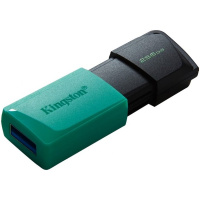 Флеш пам'ять Kingston DataTraveler Exodia M 256GB USB 3.2 Black/Teal (DTXM/256GB) (Код товару:28894)