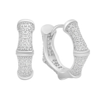 Серебряные серьги CatalogSilver с фианитами (2184430)