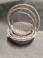 С ДЕФЕКТОМ!!!!!  Набор корзин/ 3 шт