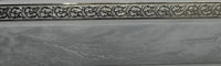 Декор лента «Флоренция» - ширина 55 мм. Цвет Мрамор с золотом