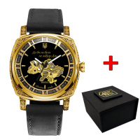 Awarder 021-3D Де би не була Gold-Black-Black Leather