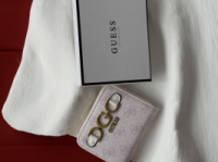 Гаманець Guess Dagan 4G logo пудровий
