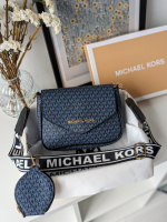 Сумка кросс боді Michael Kors Майкл Корс 2 в 1 синій