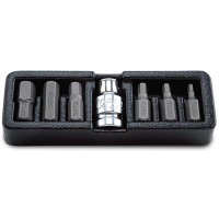 Набор бит TOPTUL 10мм 7ед. (PH1, PH2, PH3, SL5.5, SL6.5, SL8) GAAT0709