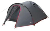 Палатка High Peak Nevada 4 Dark Grey/Red (10207)  оливковый (926274)