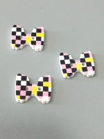 Заготовка пуговица «бантик»/ 1,8×1,5 см/ цена за 1 шт