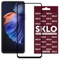 Захисне скло SKLO 3D (full glue) для TECNO Camon 18 / 18P, Чорний - купити в SmartEra.ua