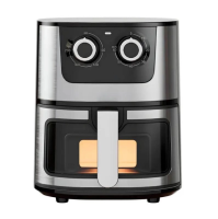 Аерофритюрница 8L Rainberg RB-2269 черная 4200w