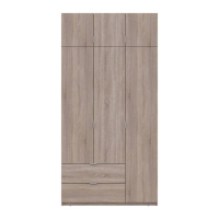 Шкаф для одежды Doros Лукас Дуб Сонома 3ДСП 120х50х240 DRS-011651 (80737799)