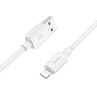 Кабель Hoco X96 USB to Lightning 1m white