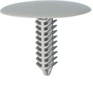 Крепления обшивки, одна шляпка Клипсы типа Ель - Много марок Много моделей