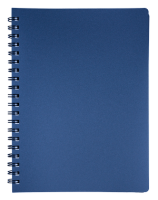 Зошит для нотаток STATUS, L2U, А4, 80 арк., клітинка, чароіт, пласт.обкладинка