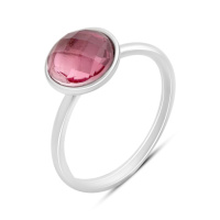 Серебряное кольцо CatalogSilver с фианитами, вес изделия 3,05 гр (60002389) 19 размер