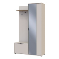 Прихожая Doros Дора Кашемир 1 ДСП/1 Зеркало 113.5х40х192 DRS-011780 (44900364)