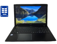 Ноутбук Acer Aspire E5-576 / 15.6« (1920x1080) TN / Intel Core i3-8130U (2 (4) ядра по 2.2 - 3.4 GHz) / 8 GB DDR3 / 240 GB SSD / Intel UHD Graphics