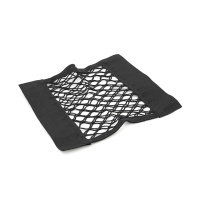 Автомобильний органайзер-сетка, 30x25см, крепление на липучках, полипропилен-латекс, черный