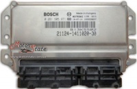 Блок управления двигателем ЭБУ Bosch 21124-1411020-30 M7.9.7 ВАЗ 2110, Приора