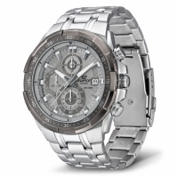 Чоловічий годинник Casio Edifice EFR-539DE-8A з хронографом та сталевим браслетом