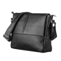 Сумка 711130 шкіряна Чорна