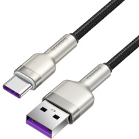Дата кабель Baseus Cafule Metal Data USB to Type-C 66W (0.25m) (CAKF00000)