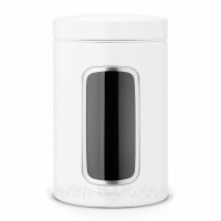 Контейнер для сыпучих продуктов Brabantia с окном (1,4л) White Brabantia 491009