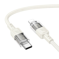 Кабель USB Hoco U129 PD27W Type-C to Lightning 1.2m