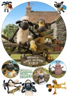 Вафельные картинки на тему: Баранчик Шон