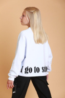 Світшот « I GO TO SCHOOL»