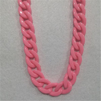Цепочка для очков 9617 70 см розовая