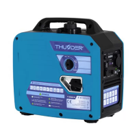 Професійний генератор инверторный THUNDER Т-3150-ІS : 2.5/2.8 кВт, ручний запуск, однофазний, двигун 5.5 л.с.