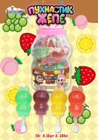 Пухнастики LABUBU Желе (желе у фігурці лабубу) 30шт