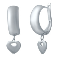 Серебряные серьги CatalogSilver без камней (2029694)
