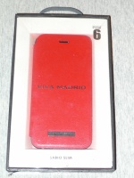 Чехол книжка Viva iPhone 6/6S Sabio Hexe Lust red