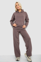 Спортивний костюм жіночий на флісі, колір мокко, 257R87