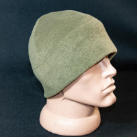 Шапка флисовая Kirasa 320 г/м. хаки (Арт KI827)