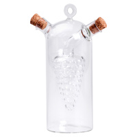 Бутылка для масла и уксуса 2 в 1 двойная 380 мл стекло HP-34-12