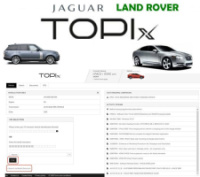 Настройка доступа к программе JLR TOPIx