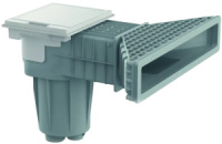 Скімер Hayward X-Pro 600 під лайнер, світло-сірий