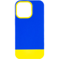 Чохол Apple iPhone 13 Pro Max (6.7«») - TPU+PC Bichromatic (Navy Blue / Yellow) - купити в SmartEra.ua