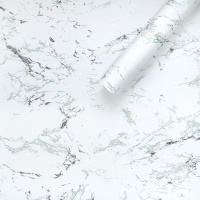 Самоклеющаяся пленка 0,45х10м х 0,07мм Зелено-красный мрамор SW-00001272