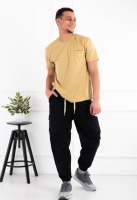 Чоловічі чорні джинси