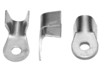 Наконечник латунний автомобільний № 168/5 що затискається д отвору під гвинт 8,5 мм, для проводу 50,00-70,00 мм кв