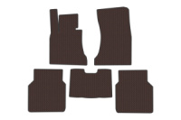 Резиновые коврики Carsuit (для E66, коричневые) для BMW 7 серия E65/66 2001-2008 гг